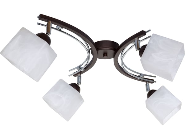 Elegant LED 4x60W lofthængende lampe