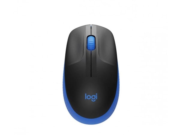 Logitech M190 trådlös optisk mus blå