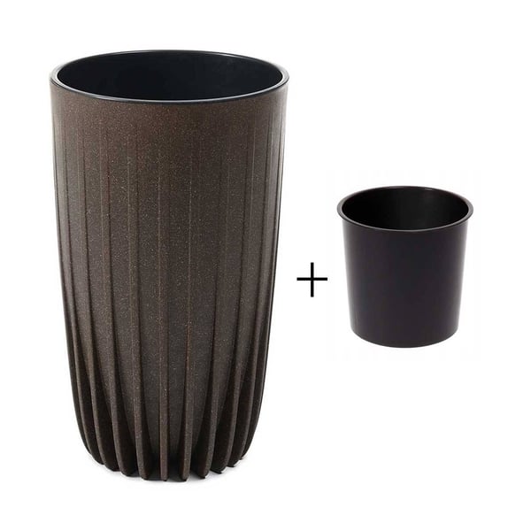 Stripped Tall ECO Coffee blomkruka