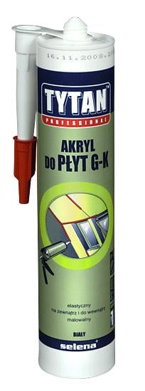 TITANIUMAKRYL TIL GIPSPLADER 280ML HVID - SIL AKRL TBG