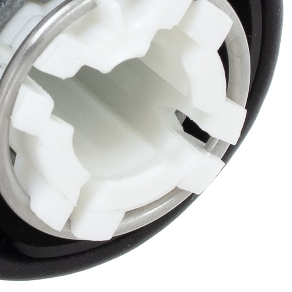 Citroën C4 Picasso II 2013- gearkasse knob sort ekoægte læder og sølv 6 gear