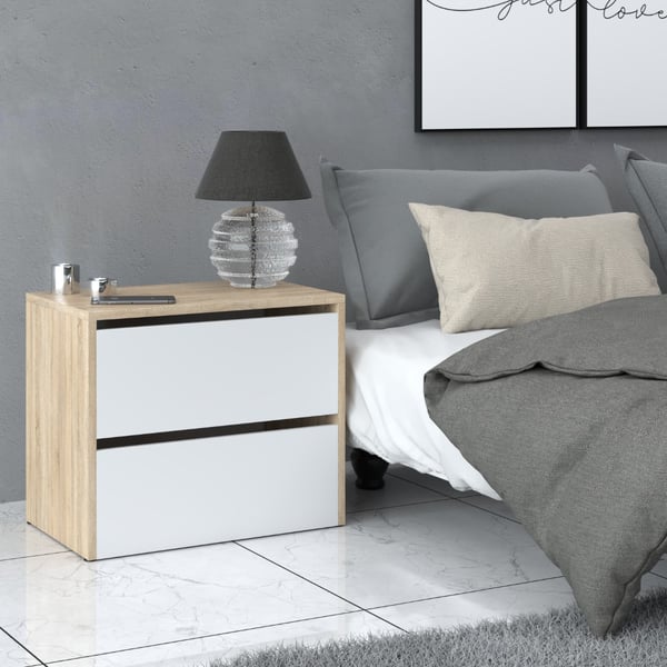 KELKÄKAAPPI SONOMA OAK WHITE 60 CM