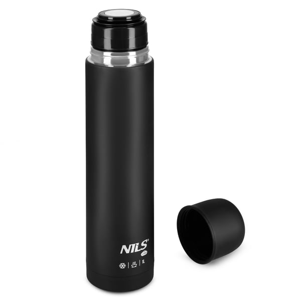 NC3804 Nils Camp termosmittelo 1000 ml musta