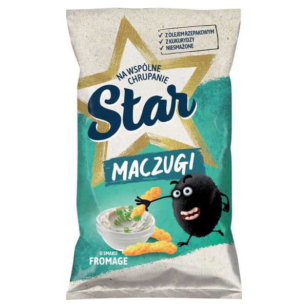 Star Maczugi majschips med ostsmak 80 g