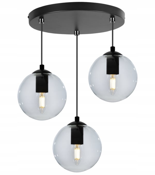 TAKLAMPA MED GLASKULA, LED-UTVAL