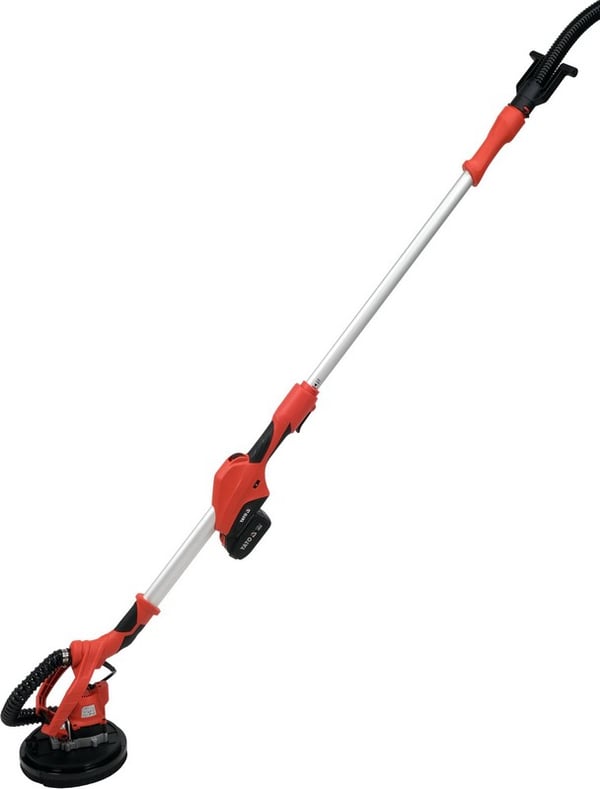 GIPSLIBER 18V, 4,0AH, MED INDBYGGET STØVSUGER - YT-82360