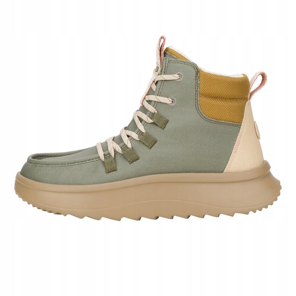 Heydude Wendy Peak Apres belagd twill 41990 storlek 38 olivgrön Heydude Wendy Peak Apres belagd twill 41990 storlek 38 olivgrön