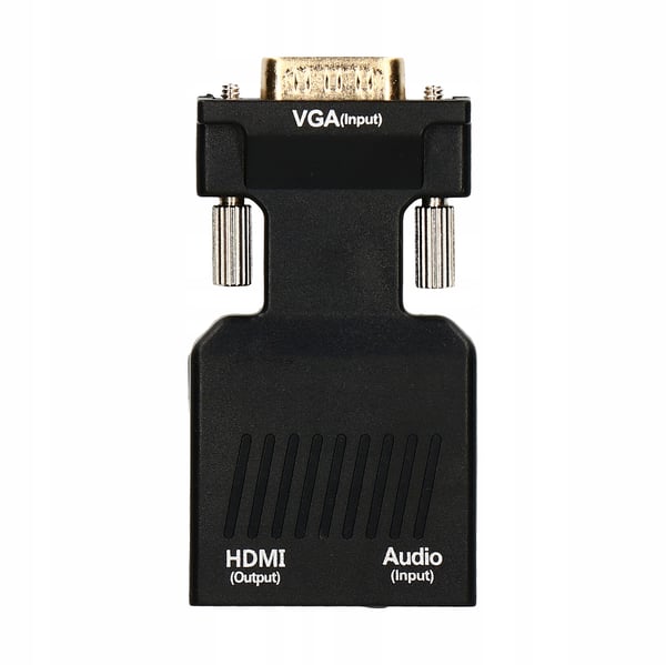 VGA D-SUB - HDMI -MUUNNINSOVITIMEN + ÄÄNI- JA ÄÄNILIITIN