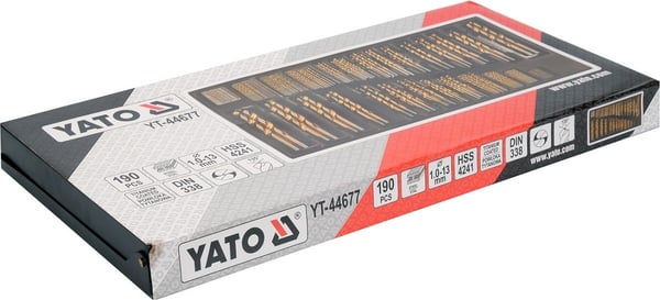 METALLBORRSATS 190 DELAR 1-13MM - YT-44677
