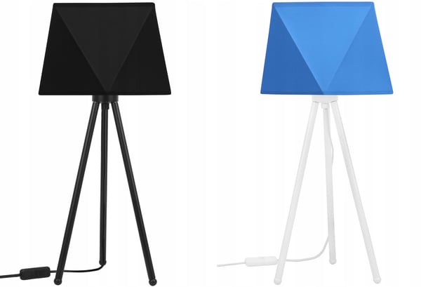 NATTBORDSLAMPA, DIAMANT LAMPSKÄRM, STATIV