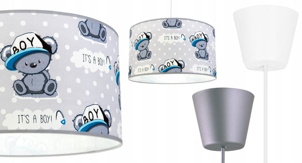 Lofthængende lampe til børn, LED-lampeskærm
