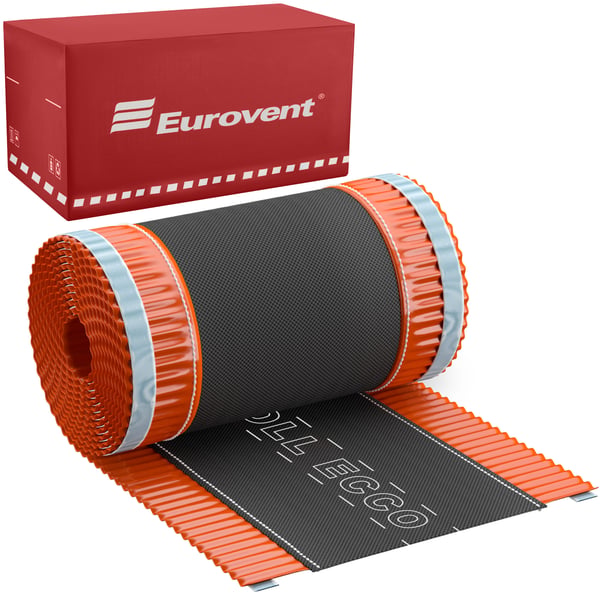 Ecco rullekambånd 240 mm x 5 m RAL 8004