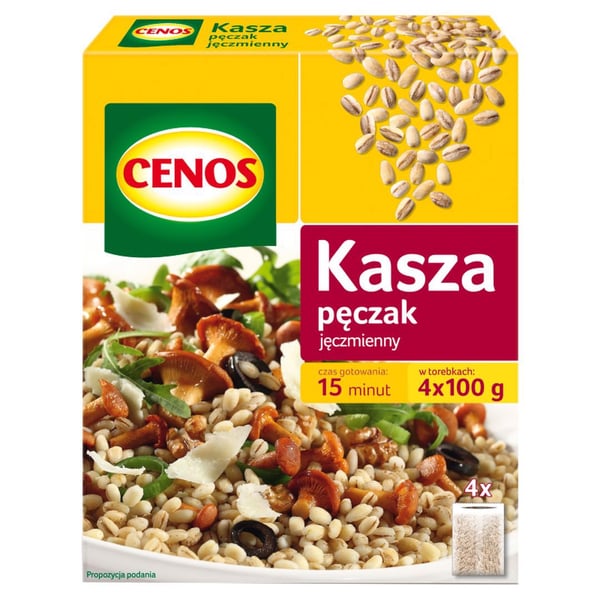 Cenos korngryn 400 g, 4 påsar
