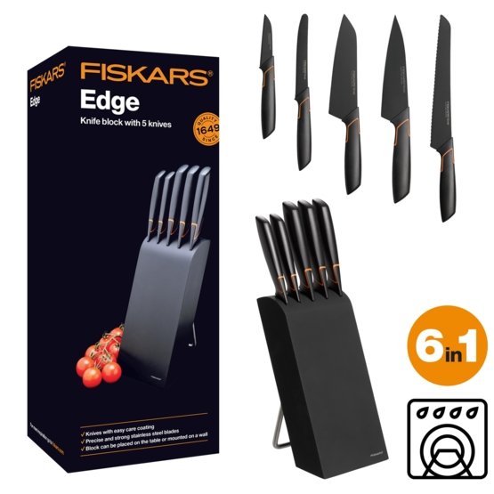 SET MED 5 KNIVAR I BLOCK 2 - FS-1003099