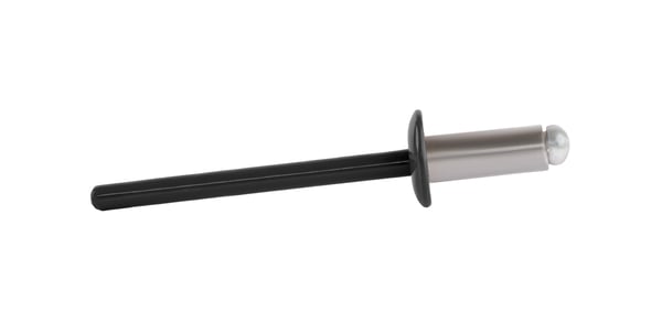 Åbne aluminiumnitter 4x10mm RAL 9005