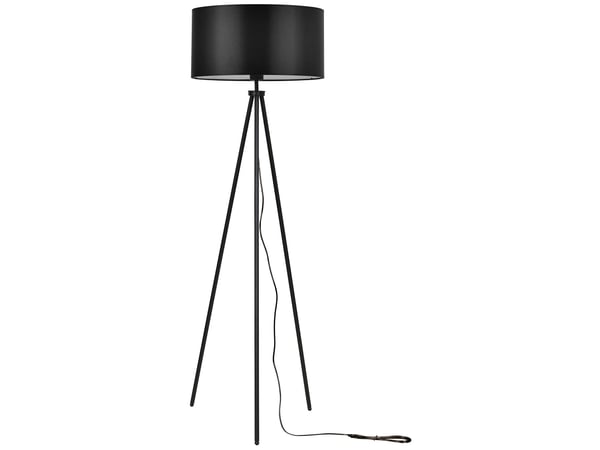 Gulvlampe med stativskærm