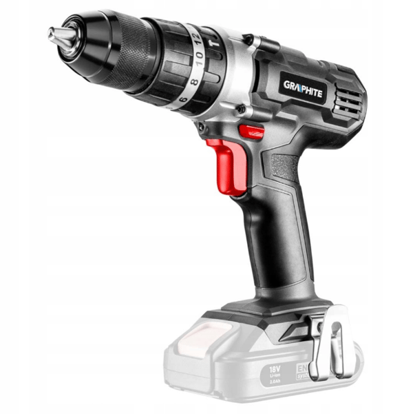 ENERGY+18V LI AKBURGERBORE/SKRUEVARE MED SLAG 13MM UDEN AKBURGER - T 58G010
