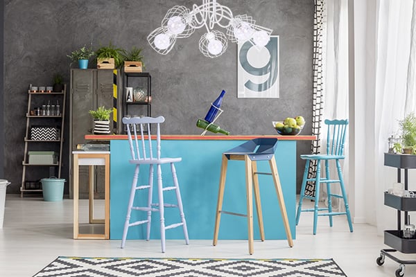 Moderni teollinen retrotyylinen kattovalaisin