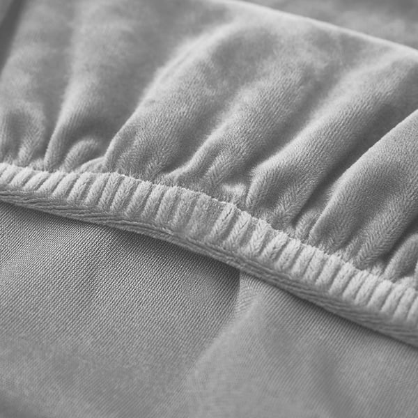 Sohvan istuinpäällinen, vaaleanharmaa sametti 60-95 [22SL1]