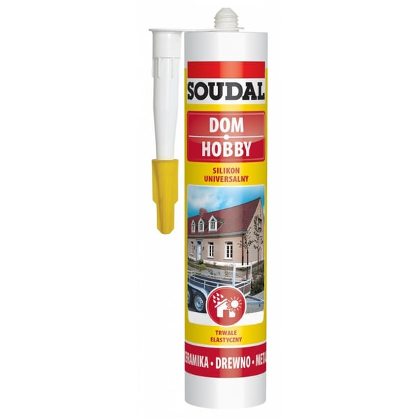 SILIKONE SOUDAL BRUN 280ML - SILIKONE SOUDAL BRUN