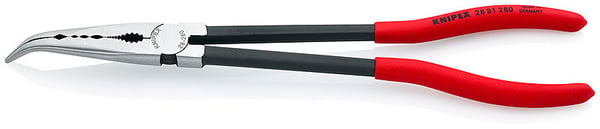 Plattmonteringstång med kryssprofil 280 mm - KN 28 81 280 Plattmonteringstång med kryssprofil 280 mm - KN 28 81 280