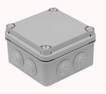 STK. BOX N/T HER. TOM 108X108X64MM IP55 7 PAKKER EV-111 - E112AB-PD006