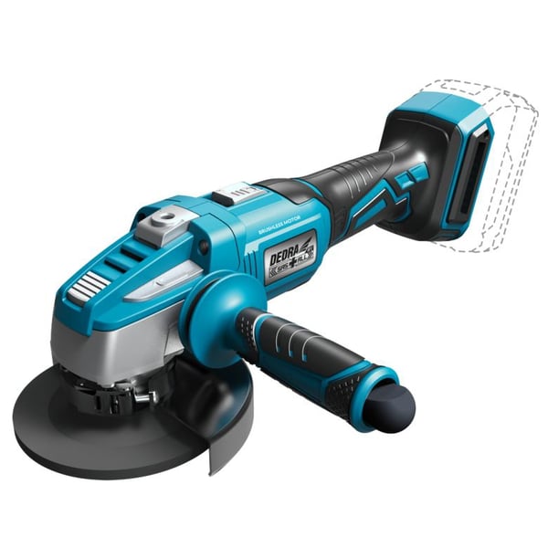 BØRSTELØS VINKELSLIBER 18V ​​125MM SAS+ - DED7151