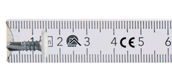 GM-B monteringsforbindelser 4,2x13mm RAL 9010