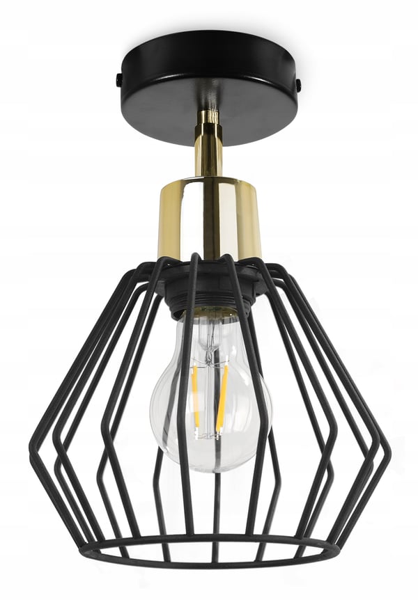 LOFTSVÆGLAMPE METALTRÅDLAMPE LED