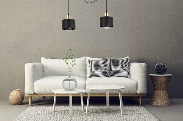 MODERNI KATTOVALAISIN MUSTA LED-VALAISIN