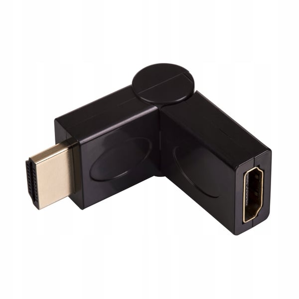 Akyga AK-AD-40 hdmi /han - hdmi /hun adapter vinklet 180 grader