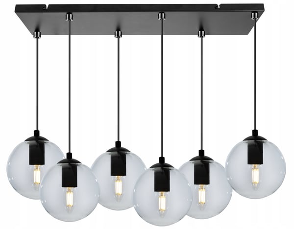GLASKUGLEG LOFTHÆNGELAMPE LED-UDVALG