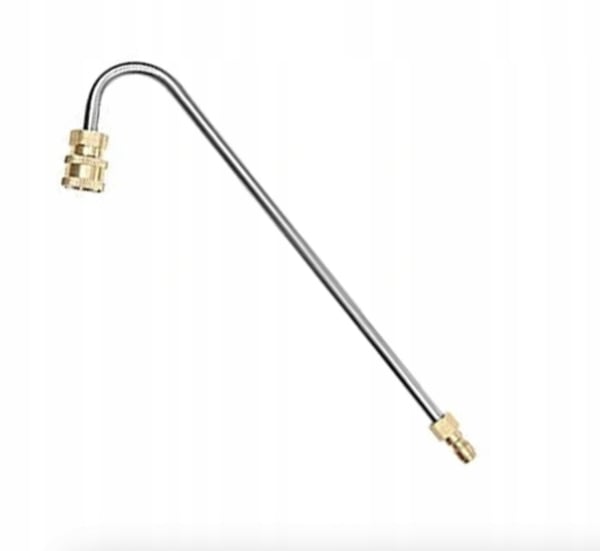 Rosfix set med 5 snabbkopplingsmunstycken för högtryckstvättar (0°, 15°, 25°, 40°, 60°) och lans 34cm