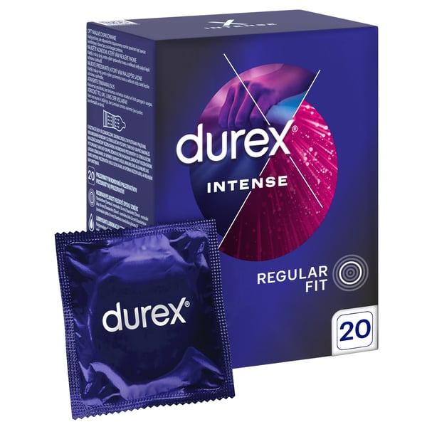 Durex Intense 20 st kondomer Durex Intense 20 st kondomer