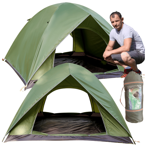 Suuri 4 hengen iglu-turistiteltta 200x200 cm