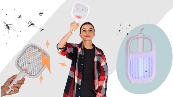 Insektslampe mod mygger, fluer og møl UV op til 60m2