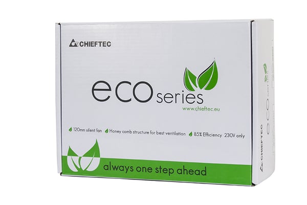 Chieftec GPE-600S 600W ATX 120mm nätaggregat >85%