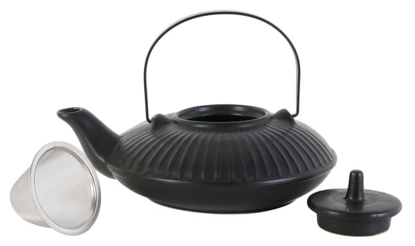 ZENKAI keramisk tekanna 600 ml svart