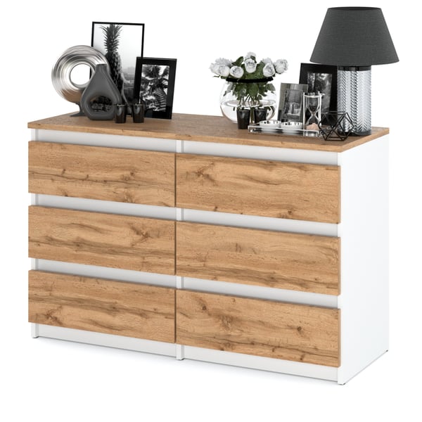 Wotan White Oak Lipasto 100 CM TV Kaappi Senkki Vaatekaappi Olohuone