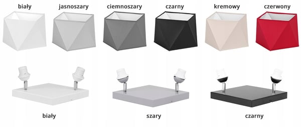 Lampeskærm Diamant Loftlampe Flere Farver