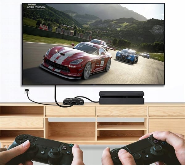 SWITCH HDMI 2.0 3x1 SWITCH SPLITTER ULTRA HD HDCP 2.2 HDR10 4K/60HZ