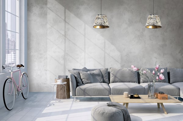 HÆNGELAMPE, LOFTKRONE, LAMPESKÆRM, GULDMØNSTER