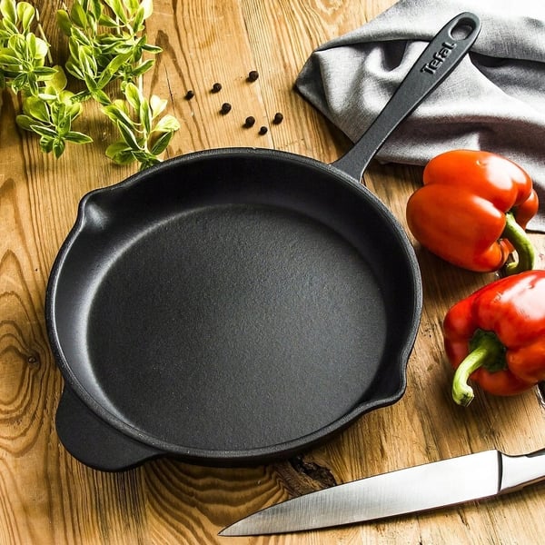 Tefal Tradition E2250504 emaloitu valurautapaistinpannu induktio 26 cm