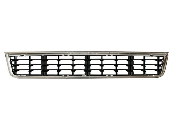 Audi A4 B6 00-04 grill i stötfångaren, KROM, mitten