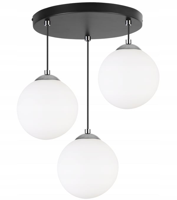 Hængende loftlampe, plafon, kugle, gylden krom, LED