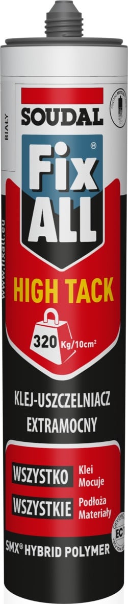 FIX ALL HIGH TACK HYBRID FORSEGLINGSMIDDEL HVID 290 ML - SIL FIX 290