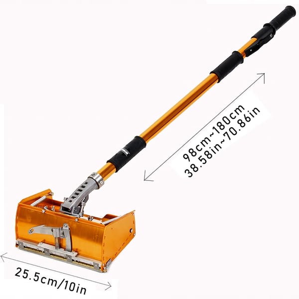 Gipslåda ProFlex fogningsanordning för gipsskivor 3 kg 250mm 5-stegsteleskop 100-162 cm med hjul