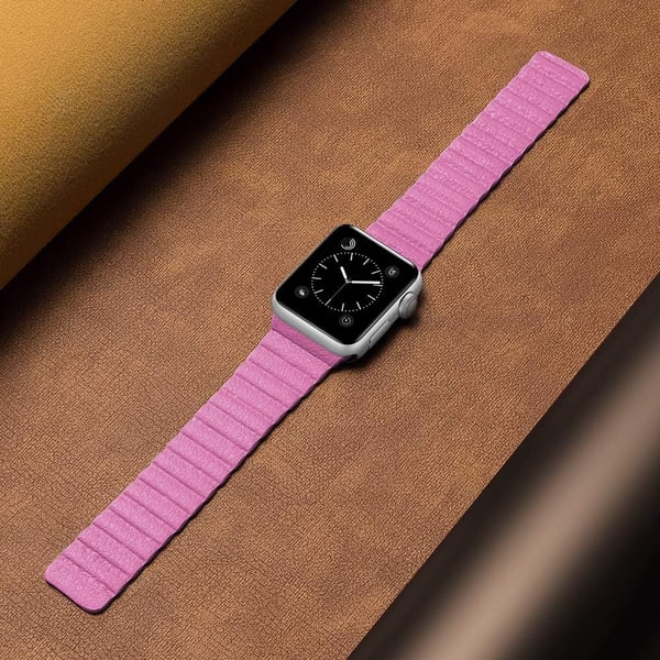 Apple Watch Band 1/2/3/4/5/6/7/8/9/SE 42/44/45 mm Vaaleanpunainen