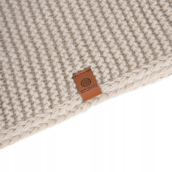 BKD-BK-08 beige varm damhalsduk vinter