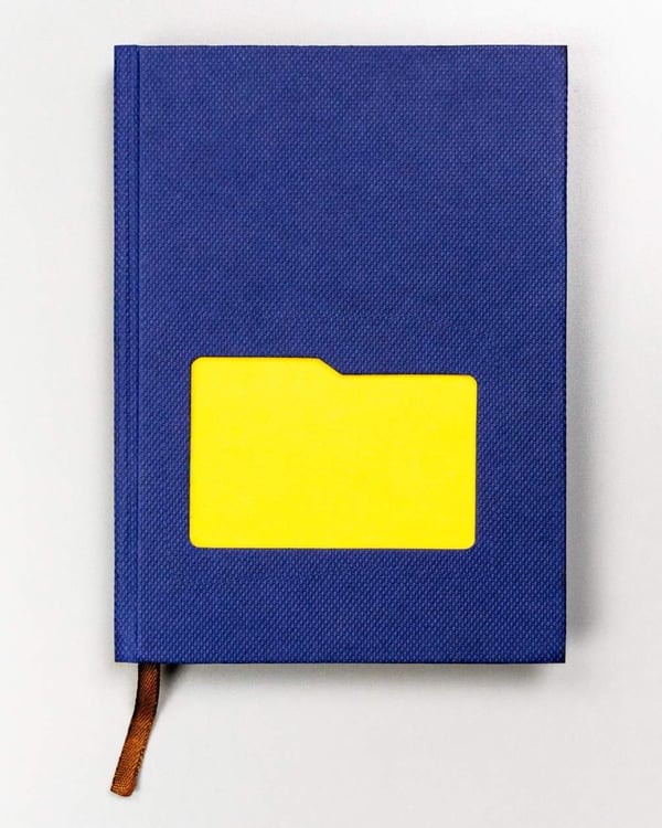 Notebook PTN NOT-K01-KP-4039 Marineblå